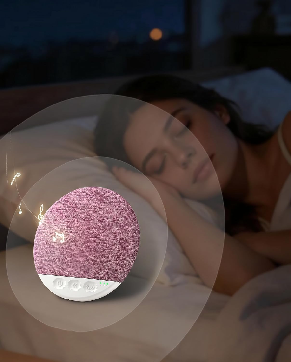 Bluetooth Sleep Speaker with White Noise Machine and Timer
