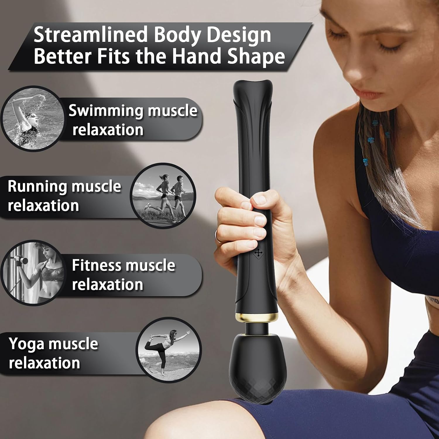 Handheld Massager-Cordless VIbrating Massagers