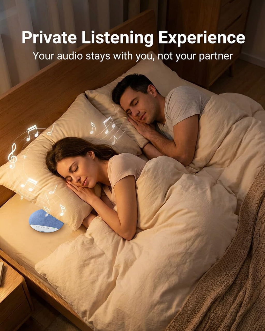 Bluetooth Sleep Speaker with White Noise Machine and Timer