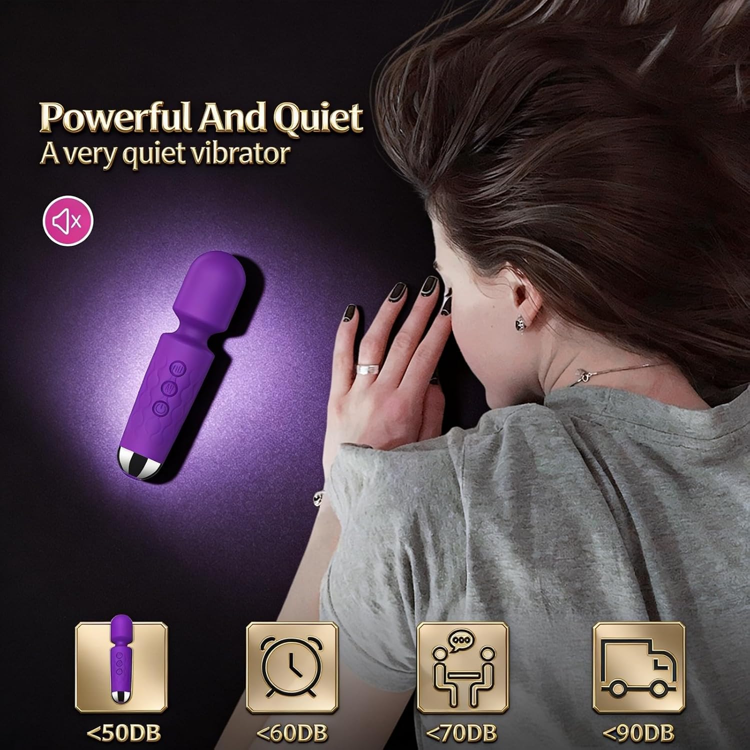Handheld Small Mini Back Relaxation Massager
