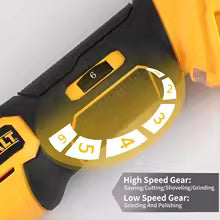 DEWALT DCS356 Brushless Oscillating Multi-Tool Rechargeable Quick Blade Change for Sanding Trimming Grinding Cutting Jobs